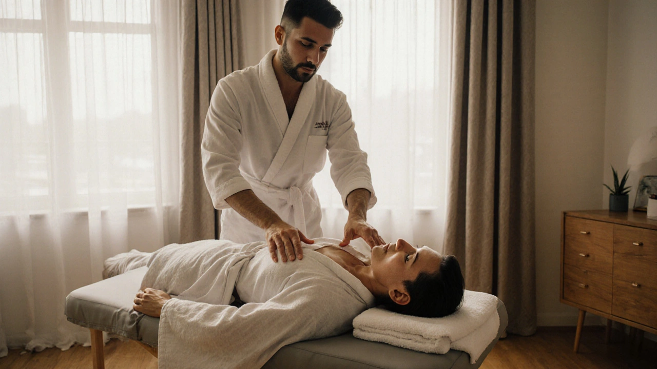 Massage in de buurt verandert je dag: eenvoudig, snel en effectief ontspannen