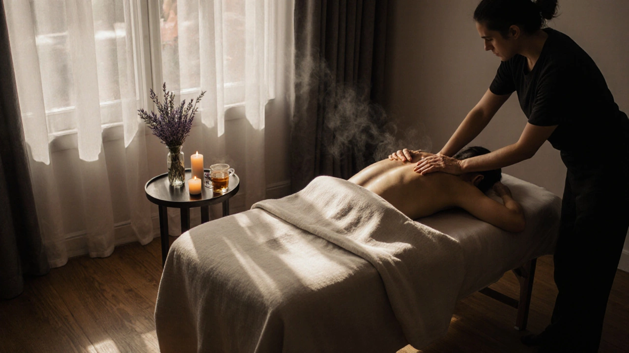 Ontspanningsmassage: Hoe een hele lichaam en geest ontspant