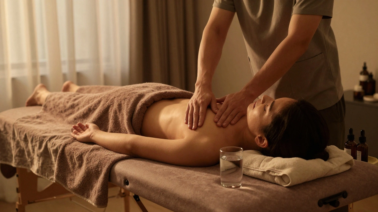 Massage aan huis: verlos je van spanning zonder de deur uit te hoeven